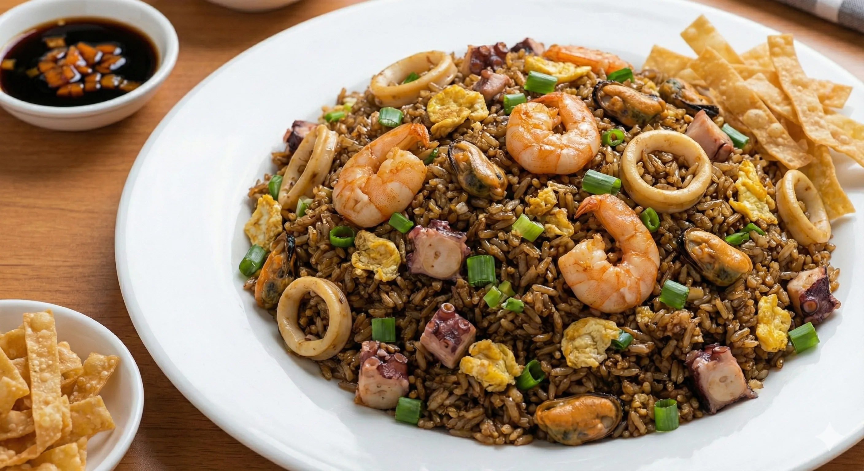 Arroz Chaufa de Mariscos