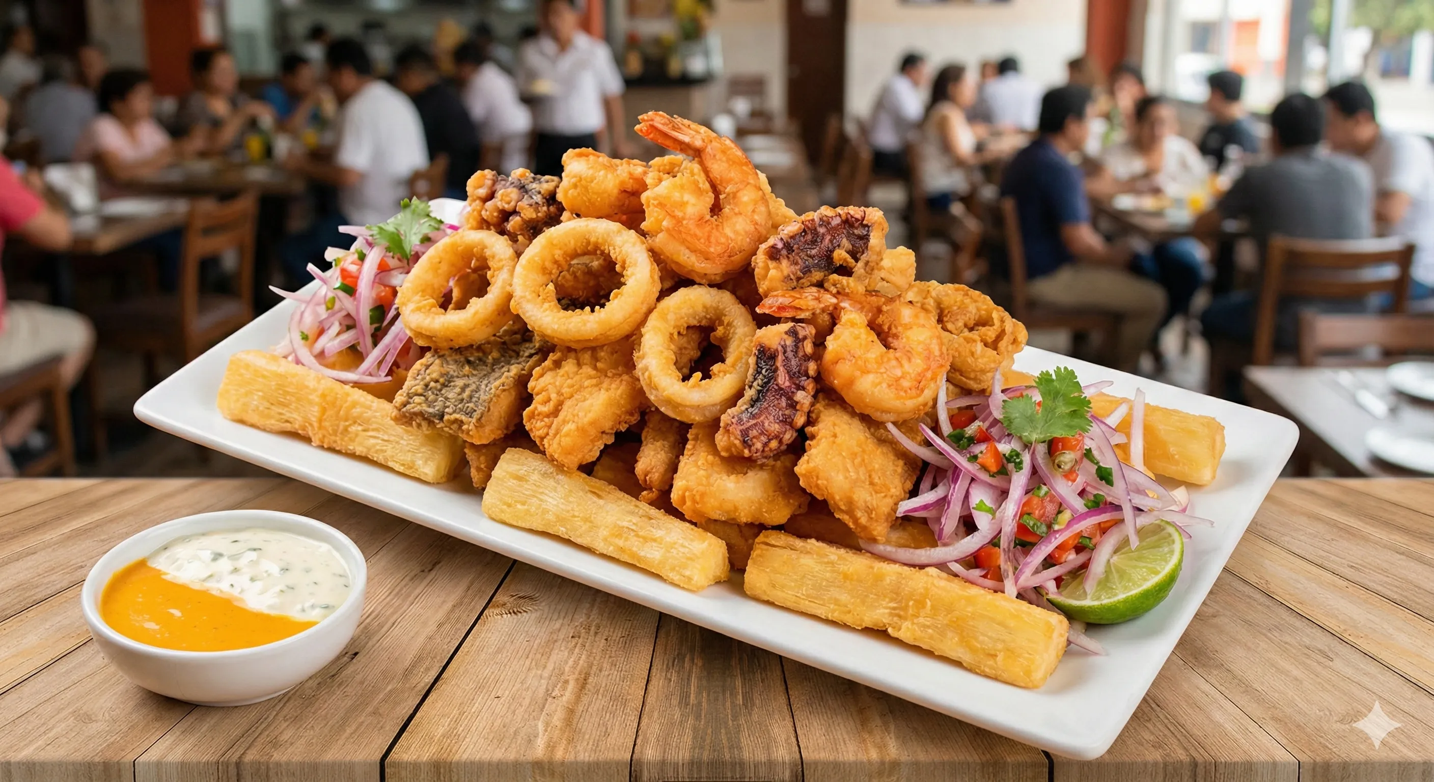 Jalea y Chicharrones