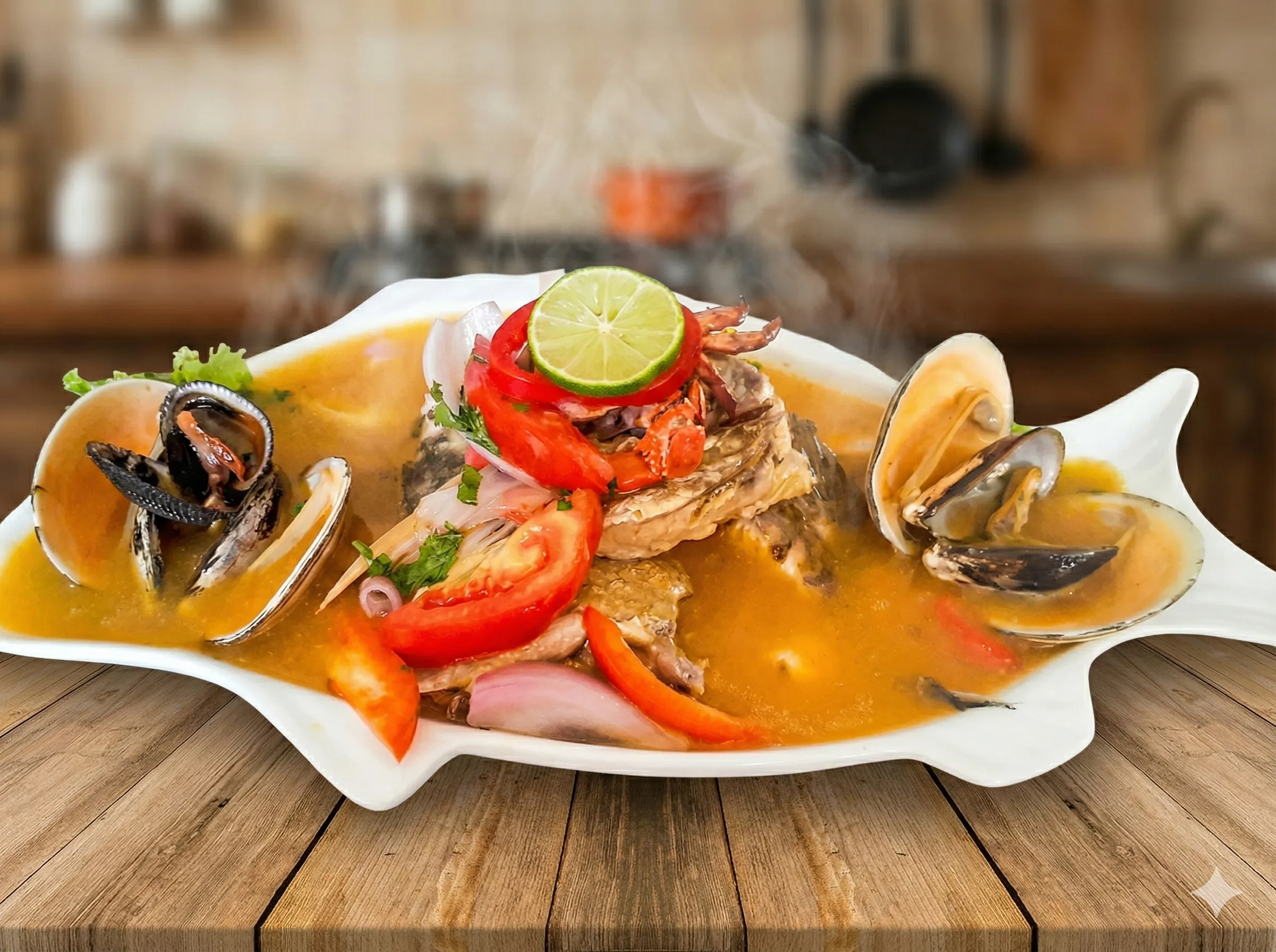 Sudado de mariscos